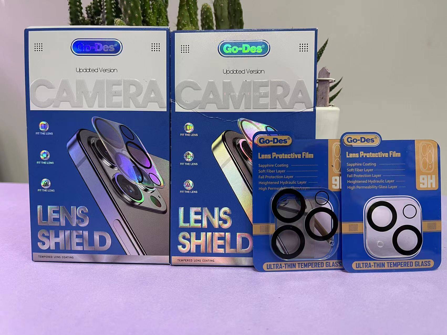 Go Des Lens Shield CL-14 iPhone 14 Kamera Lens Koruyucu Go Des Lens Shield CL-14 iPhone 14 Kamera Lens Koruyucu